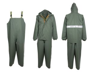 Gırgırcı Yağmurluk Fermuarlı Alt Üst Takım Lüx Model XL