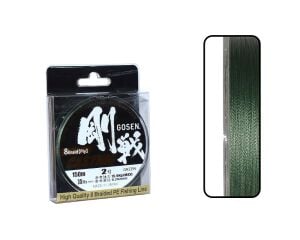 Gosen W8 Casting PE 8 Örgü Spin İp Misina 150mt Yeşil 0.8 PE