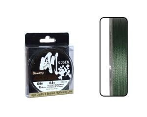 Gosen W8 Casting PE 8 Örgü Spin İp Misina 150mt Yeşil 0.8 PE