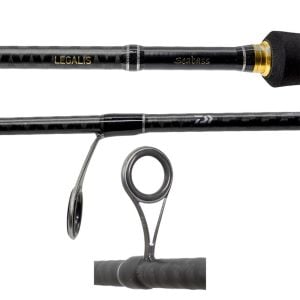 Daiwa New Legalis Seabass 2.40cm 10-35GR - Daiwa Exceler 3000c Spin takımı