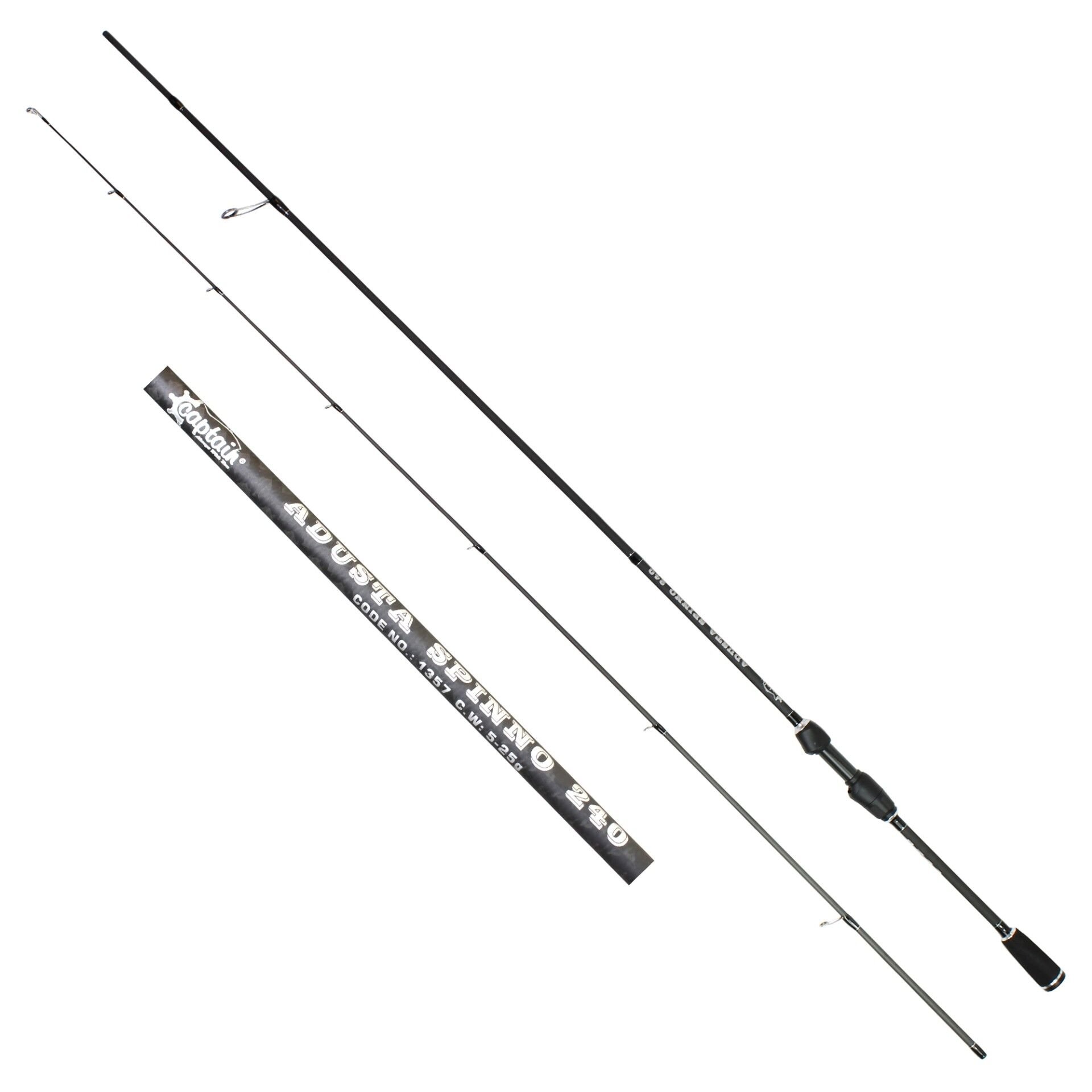 Captain 1357 Adusta Spinno 240cm 2 Parça Spin Kamış 5-25gr