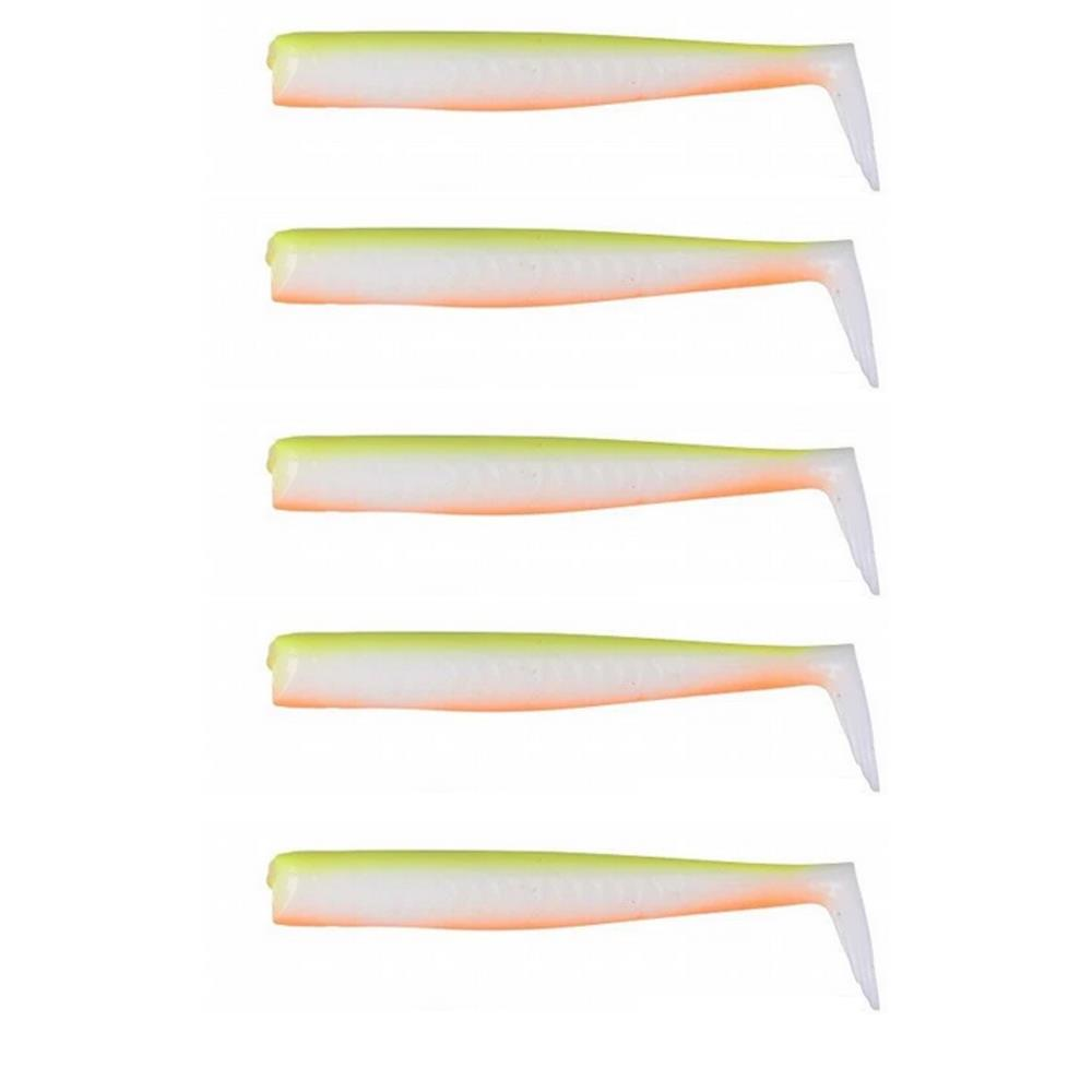 Sandeel Lemon Back 10cm 7gr levrek silikonu 5 Adet