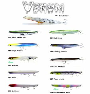 Fujin Venom 120mm 20gr Su Üstü Maket Balık