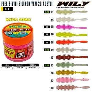 Wily Flex RENK 09 Sıvılı Silikon 37 mm 20 Adet