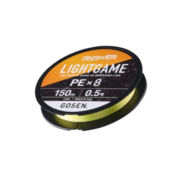 gosen-answer-light-game-pe8-orgu-lrf-ipi-150mt-coctail-yellow-101039.jpg Gosen Answer Light Game PE8 Örgü LRF İpi 150mt Coctail Yellow