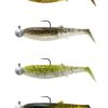 Savage Gear Cannibal Shad 6.8cm 3gr+5gr #1/0 Clear Water 4+4 Adet Sahte Balık