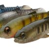 Savage Gear Craft Cannibal Paddletail 12.5 cm 20 gr Clear Water Mix 4 Adet