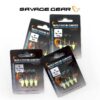 Savage Gear LRF Micro Sandeel Glow 1-1.5-2-2.5-3 gr Jighead 4Adet