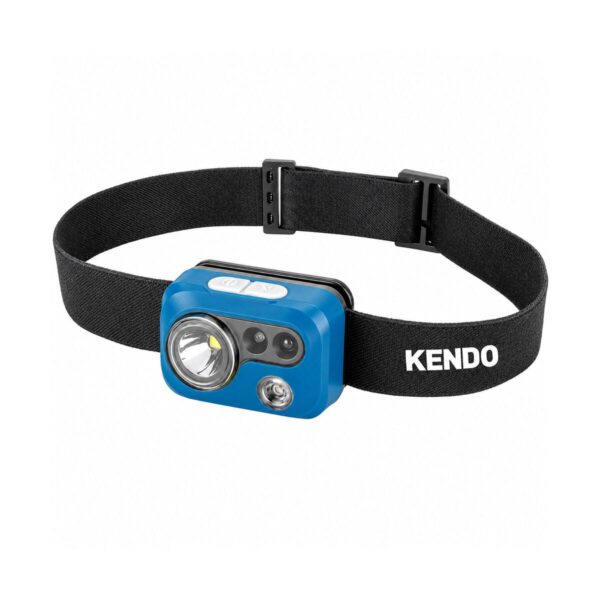 Kendo 300 Lümen Sensörlü Şarj Edilebilir LED Kafa Lambası